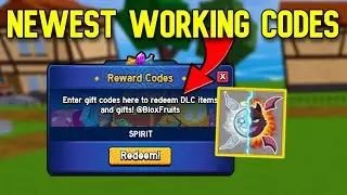 *NEWEST WORKING* CODES FOR BLOX FRUITS IN 2024! ROBLOX BLOX FRUITS CODES