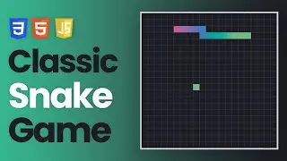 Classic Snake Game with JavaScript | JavaScript Snake Game