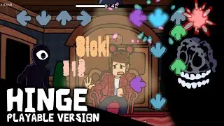 Playable Hinge Mid Effort | FNF Mod