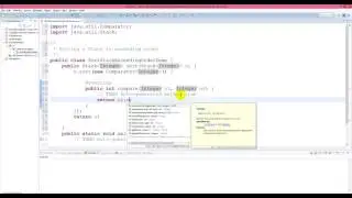 Sorting a stack in ascending order - Java