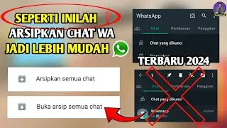 CARA PERMANEN MENGARSIPKAN CHAT WA DENGAN GAMPANG