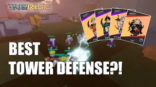 BEST TOWER DEFENSE GAME?! Mini-guide + all codes | Tower Defense RISE Roblox