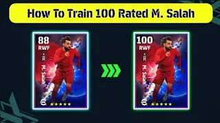 🤔🤔How to train salah 100 in pes/best and easy way #pes#efootballpes #pesmobile @YfcGamer