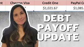 July Debt Payoff Update | Single Income Over 50 | ONE Card Down!