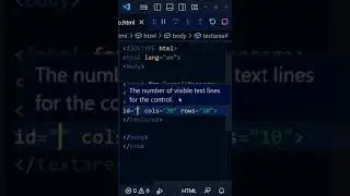 Textarea Tag in HTML 
