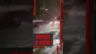 Потоп в Сочи #чп #чс #мчс #спасатели #потоп #катаклизмы #погода #сочи #краснодарскийкрай
