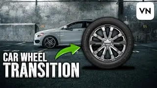 Car Wheel Spin Transition -  VN VIDEO EDITOR (tutorial)