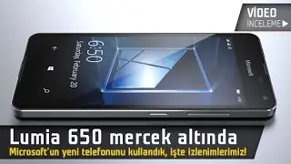 Microsoftun Yeni Telefonu Lumia 650 Mercek Altında