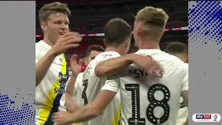 League One Play-Off Final: Oxford United 1-2 Wycombe Wanderers.