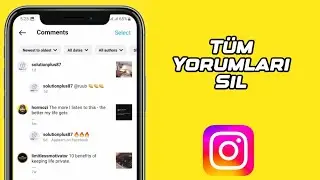 Instagram'da Geçmiş Yorumlar Nasıl Silinir? /Instagram Toplu Yorum Silme 2024