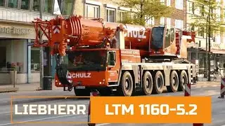 LIEBHERR LTM 1160-5.2 - эффективный мобильный кран с грузоподъемностью 180 тонн