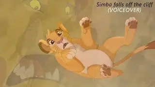 Simba falls off the cliff - Bambi 2 (VOICEOVER)