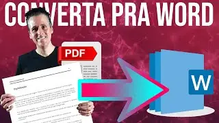 PDF para Word, OCR fácil, sem instalação de programas