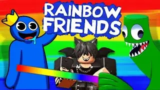 Прохожу Радужных друзей Rainbow Friends Roblox Chapter 1