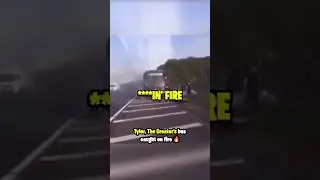Tyler, The Creator's Bus Caught On Fire 🔥