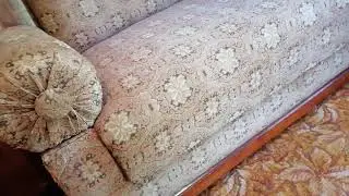 СТАРИННЫЙ ДИВАН. ВИНТАЖНАЯ МЕБЕЛЬ. СТАЛИНСКАЯ МЕБЕЛЬ. РЕТРО ДИВАН