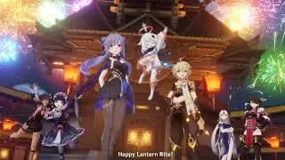 Lantern Rite Firework Show Cutscene