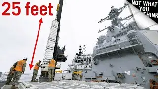Why Warships Cannot Reload Missiles at Sea