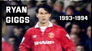 Ryan Giggs | The Welsh Wing Wizard | Goals & Best Moments | Season 1993/1994