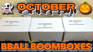 OUR SCARIEST MONTH YET! 👻🎃 October's Elite, Platinum, & Mid-End Basketball Boomboxes