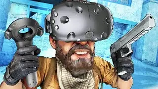 КАК В ЭТО ИГРАТЬ??? - НАПАРНИКИ В cs:go VR