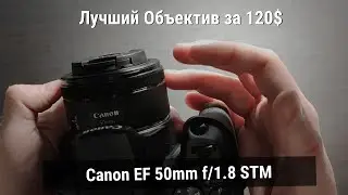 Canon EF 50mm f/1.8 STM + Canon KIT 18-55mm - Сравнение Обьективов