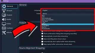How to Change Theme in OBS Studio Tutorial - OBS Studio (Tutorial)