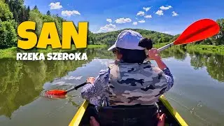 San rzeka szeroka czy wartka? Motocyklem i kajakiem.