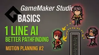 Pathfinding #2 - Better one liner [Game Maker Studio 2 | Basics]