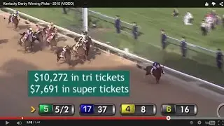 Kentucky Derby Winning Picks - 2015 (VIDEO)