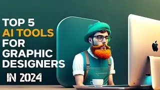 Top 5 ai tools for graphic designer's in 2024 || Ai tools improve your skills next level 🧐