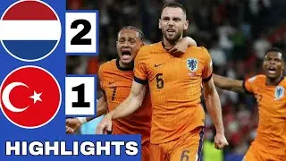 🟠Netherlands vs Türkiye (2-1) Extended HIGHLIGHTS | EURO 2024 Quarter-Final!