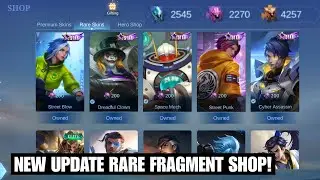 ANOTHER NEW UPDATE RARE FRAGMENT SHOP MARCH 2023! GET ALL STARLIGHT SKINS IN MOBILE LEGENDS