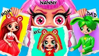 My Nanny Hates Me! Princess Loolilalu Is Bad! 32 Smiling Critters DIYs for LOL OMG