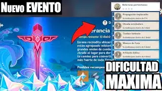 Nuevo Evento - DIFICULTAD MAXIMA para GANAR 4 SUPER CRISTALES 😑 || Genshin Impact