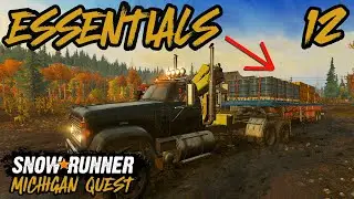 How to do 'The Essentials' contract | SnowRunner Michigan Walkthrough