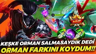 KURAL 2: ASLA BİR JİNE KEŞKE ORMAN SALMASAYDIK DEME !! ORMAN FARKI Hayabusa | Mobile Legends