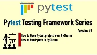 How to Run Pytest in Pychram IDE | Pytest Framework Tutorial