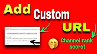 New Method || How to Create Custom URL for youtube channel 2021 || Enable custom URL on youtube