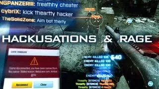HACKUSATIONS & RAGE | Battlefield 3 Montage by Threatty