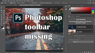 Photoshop Toolbar missing [ How to Reset tools and Workspace in Photoshop CC 2020