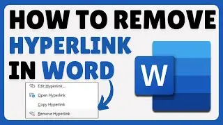 How To Remove Hyperlinks In Word (2024)