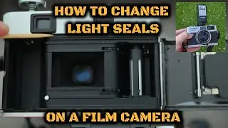 How To Change/Replace Light Seals: On A Film Camera