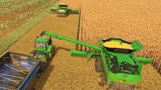 Prairie Farm Michigan #18 | Time Lapse | Farming Simulator 22 | FS 22 | Harvest