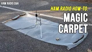 Window screen antenna ground network- I cant believe what this does!  #hamradioqa