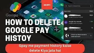 google pay se payment history kaise delete karen || #gpay