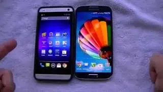 Samsung Galaxy S4 vs HTC One with Google Play Edition Rom