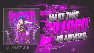 🔴 PART 23  | HOW TO MAKE PUBG/BGMI 3D LOGO ON ANDROID 📱 | 3D LOGO TUTORIAL IN  PSCC | @TECHNICAL HUB