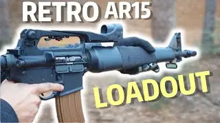 My RETRO AR15 Load out! North Hollywood Dissipator