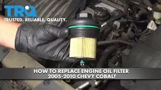 How to Change Oil 2005-2010 Chevy Cobalt